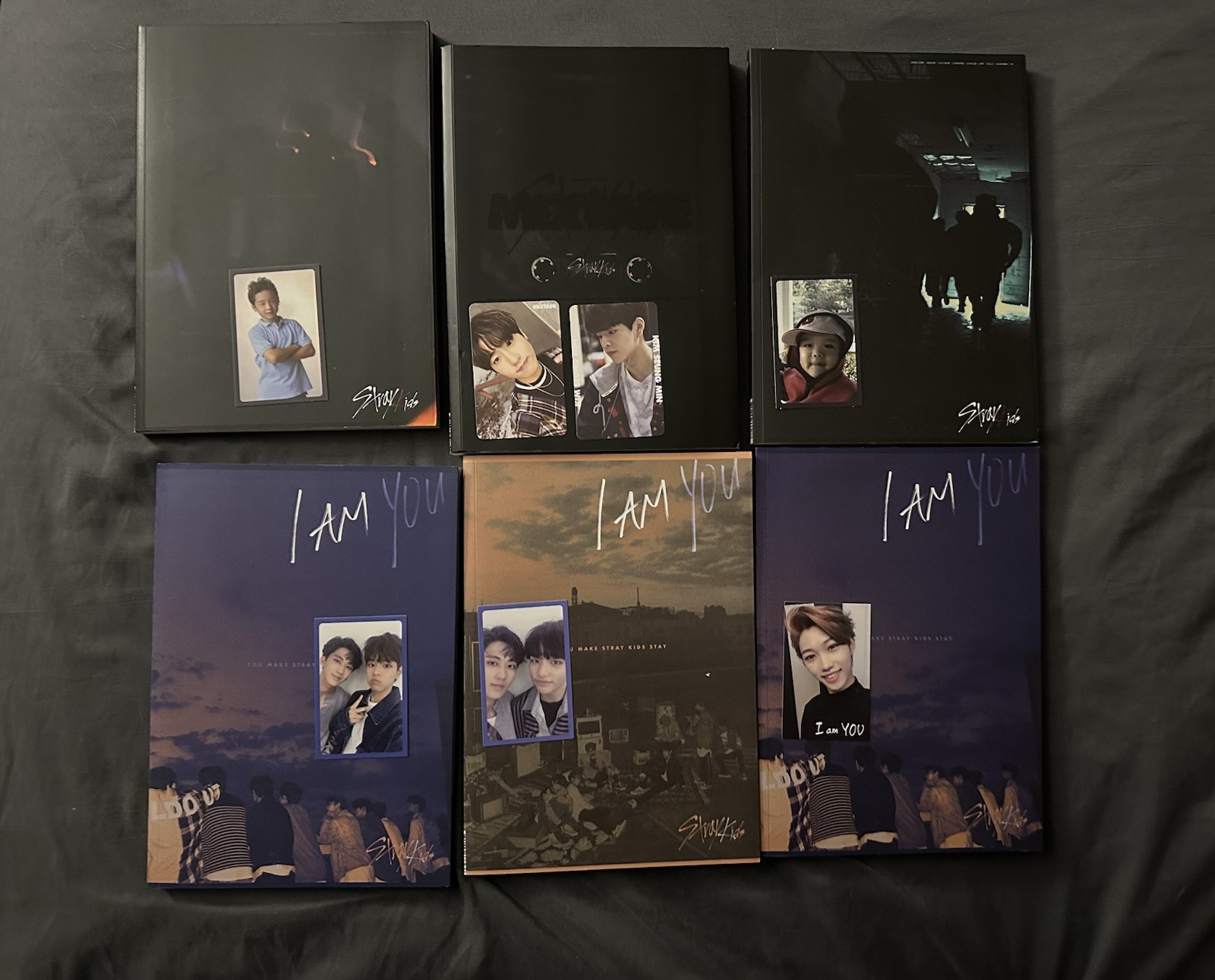 Stray Kids Mixed Album Lot- I Am You/I Am Not/Mixtape With Shown Photocards Only