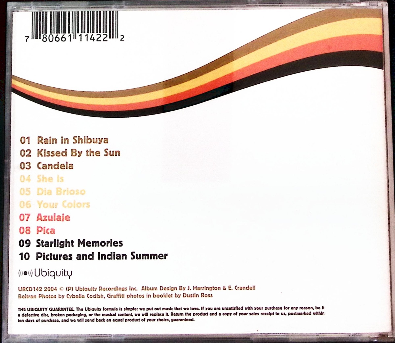 JOHN BELTRAN – IN FULL COLOR - UBIQUITY RECORDS CD 7353
