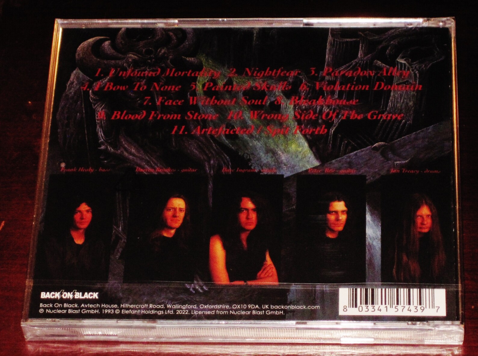 Benediction Transcend The Rubicon CD 2022 Reissue Back On Black UK BOBV836CD NEW