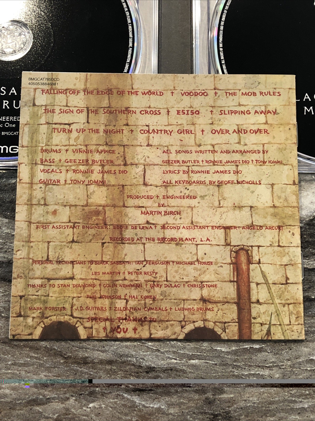 Black Sabbath Mob Rules 2022 CD 2 Disc Set Remastered Expanded Dio Like New