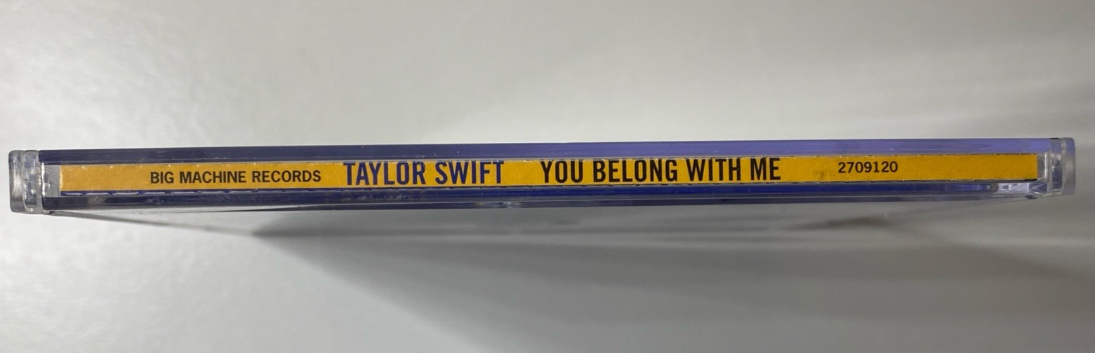 Taylor Swift You Belong With Me CD Single Rare -
