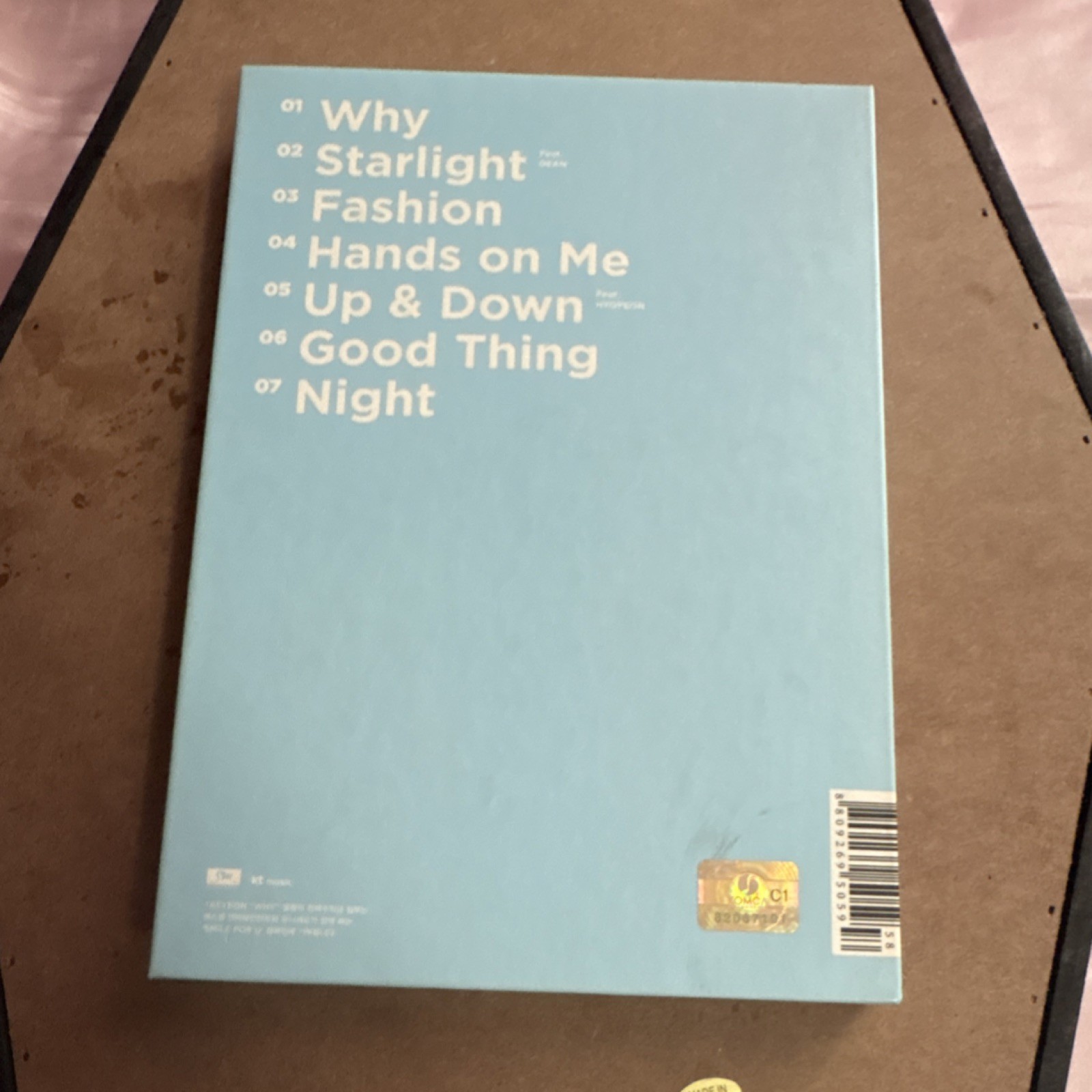 Taeyeon Why Mini Album CD K-Pop SM Entertainment 2016 Cardboard Sleeve Korean