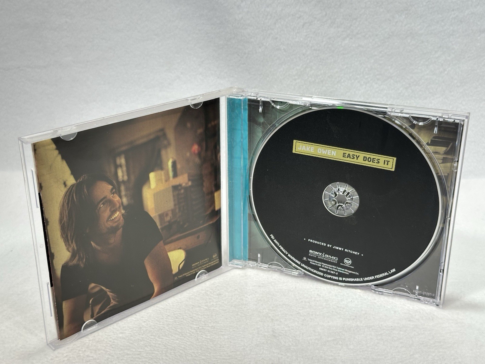 Easy Does It - JAKE OWEN (CD, HDCD, 2009, RCA) COUNTRY FOLK ROCK