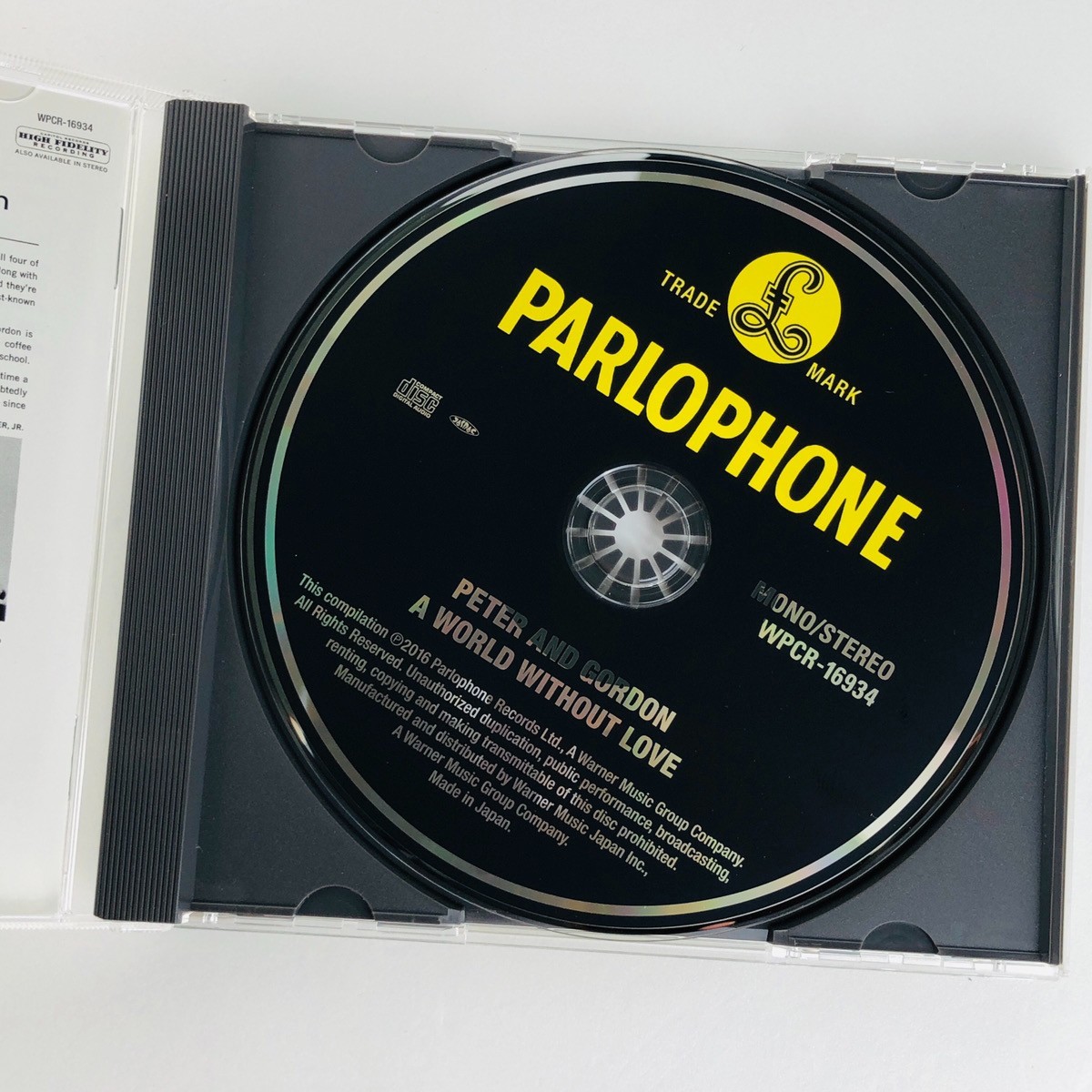 Peter And Gordon – A World Without Love CD Japan Reissue w/ 15 Bonus Tracks EX+