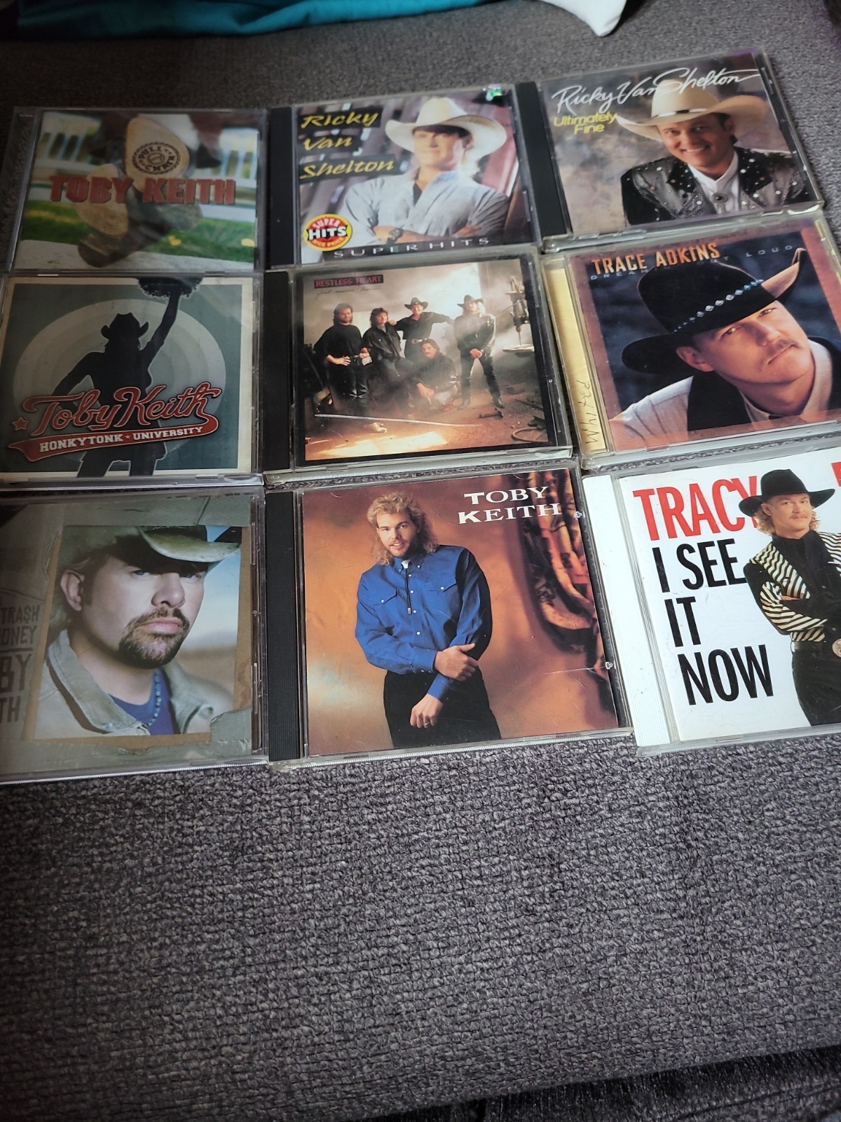 Toby Keith 14 CD Lot, Bus Songs, 35 Mph, Drinks, Shock Y'all, Hope, Unleashed,