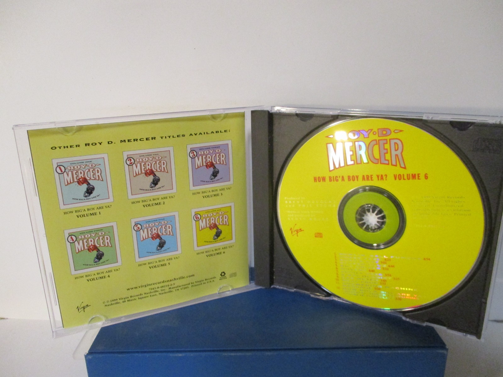 ROY D. MERCER - HOW BIG 'A BOY ARE YA?, VOL. 6 - CD - MINT condition - 26-2105