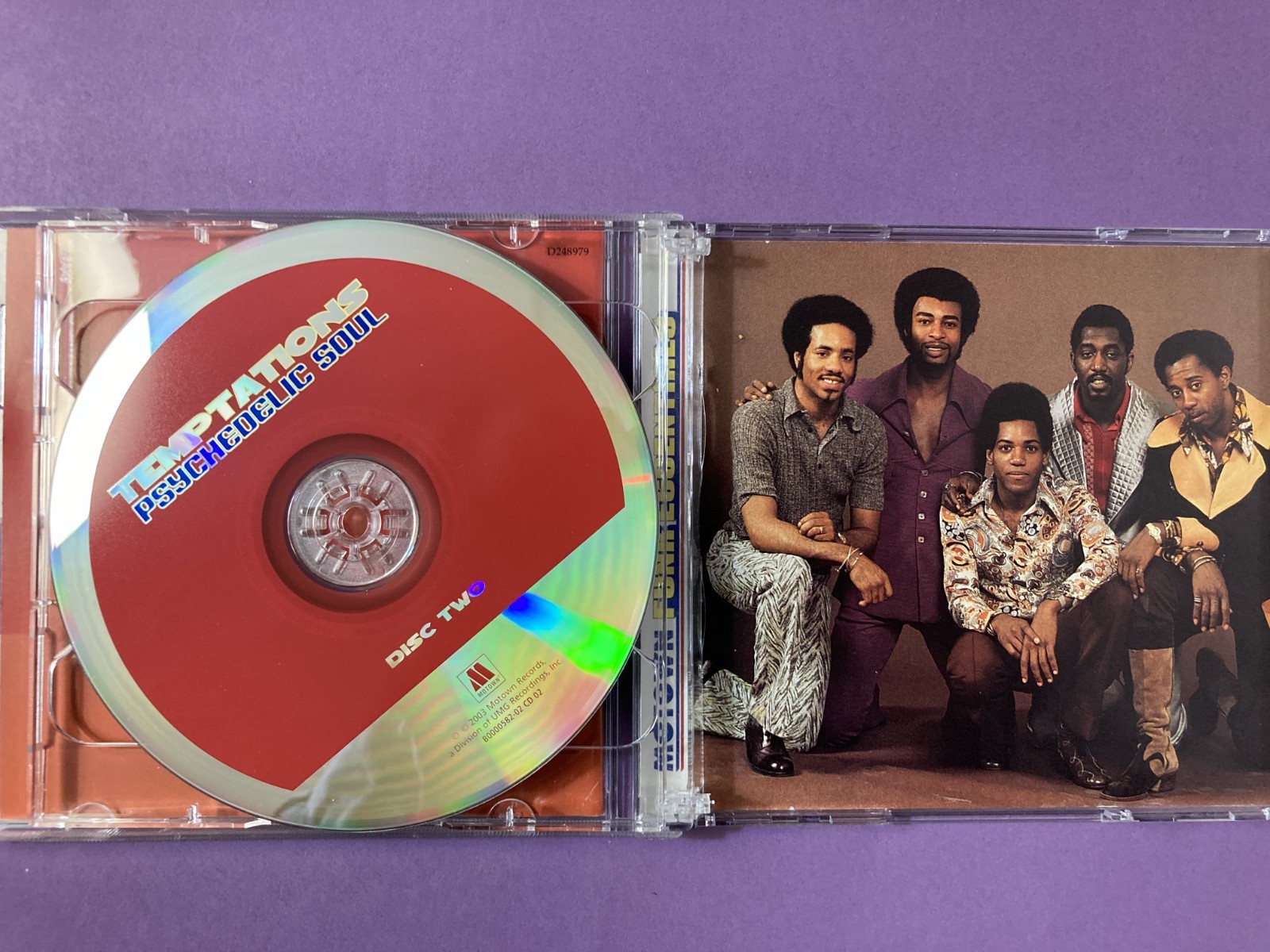 The Temptations - Psychedelic Soul - 2 CD Set - Best of the Psych Era - Cloud 9