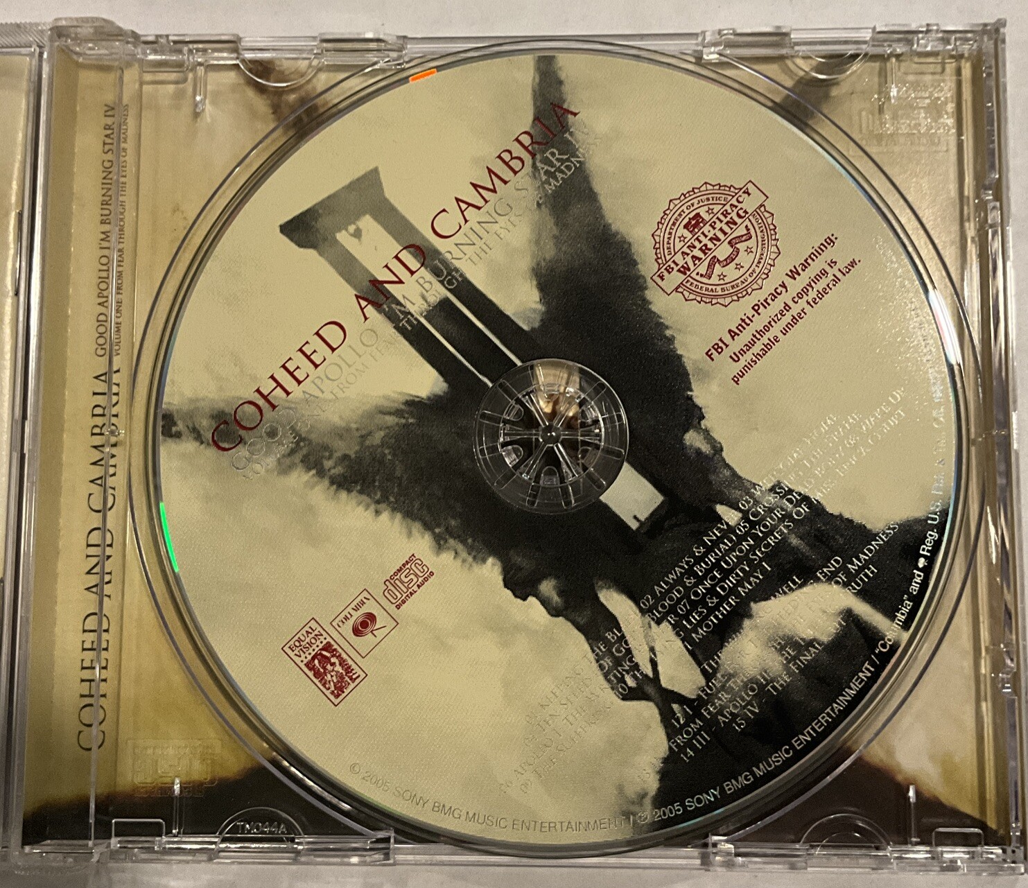 Coheed And Cambria – Good Apollo I'm Burning Star IV CD 2005 Equal Vision