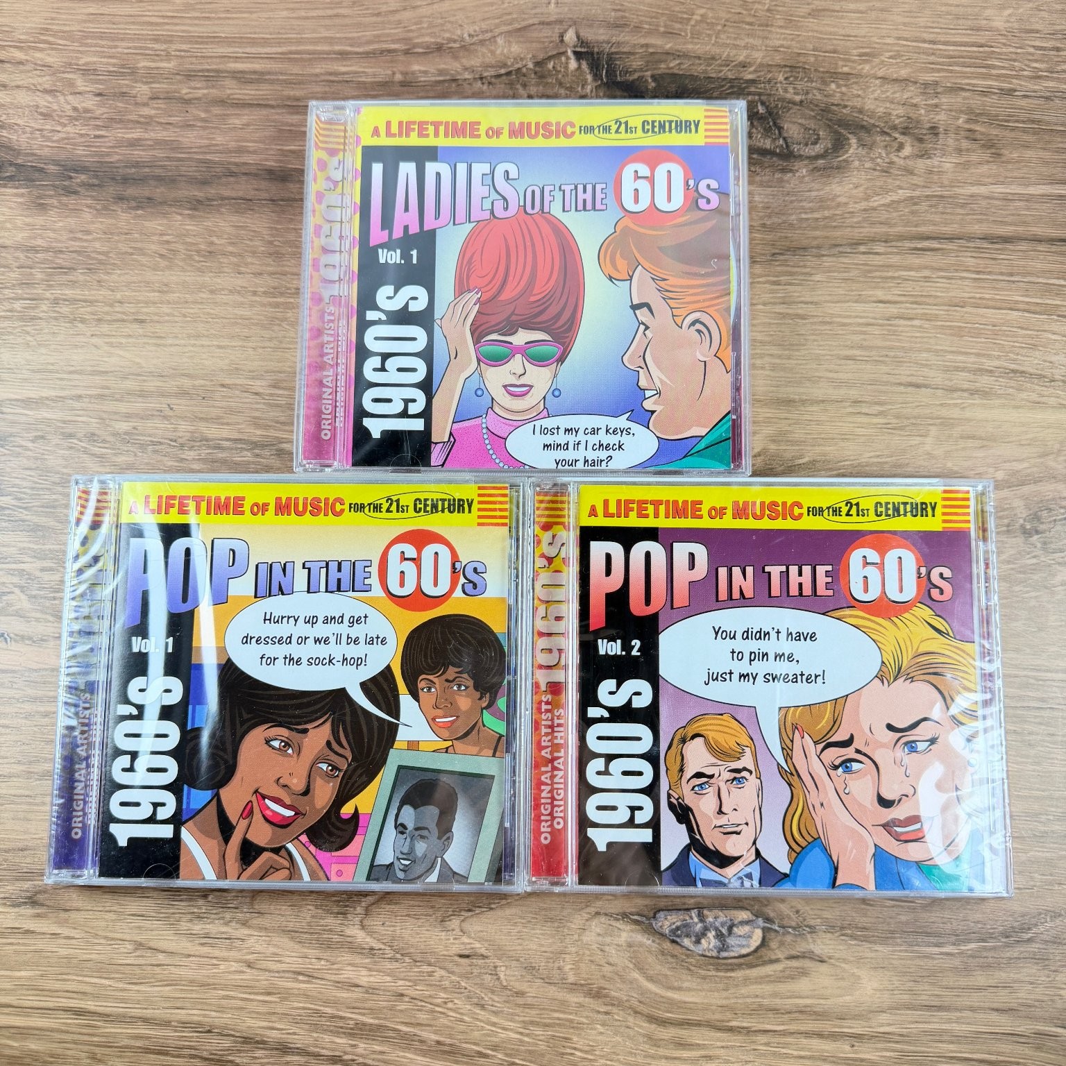 60s Pop & Ladies Hits 3-CD Set Various Artists Rock Oldies Lot of 3 NEW SEALED