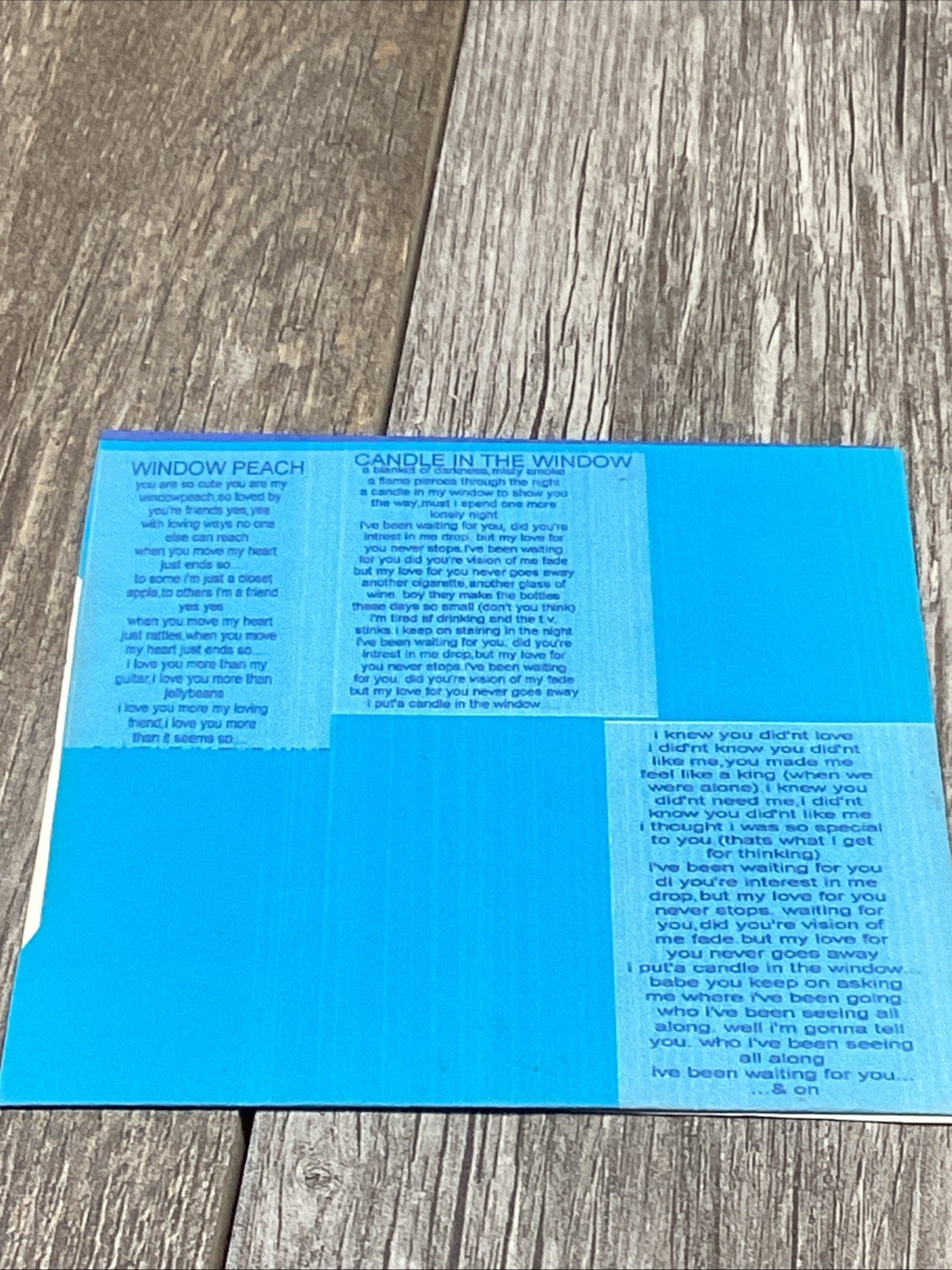 Pan Davis Alleyways CD Rare Indie Folk Lo-Fi Underground OOP Collectible Album