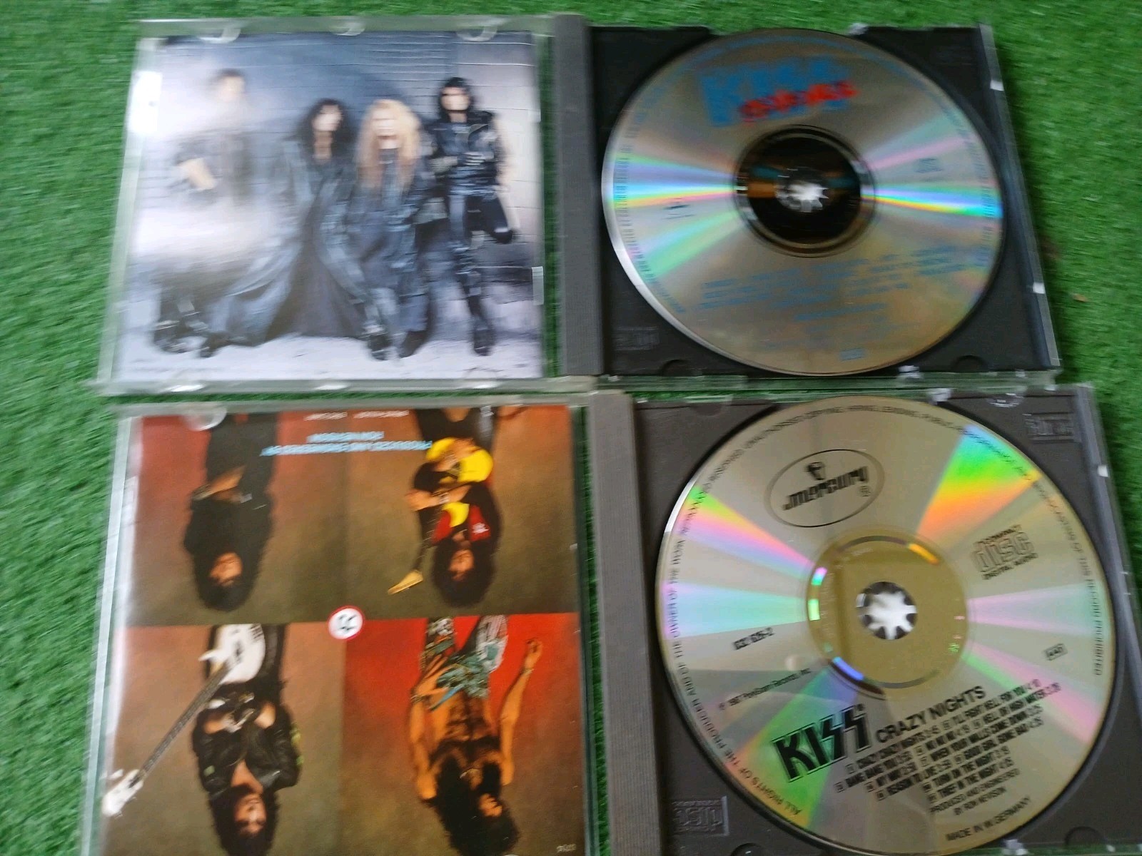 LOT OF 10 CD 80s 90s HARD ROCK METAL HAIR BANDS ,KISS,EXTREME, RATT & MORE