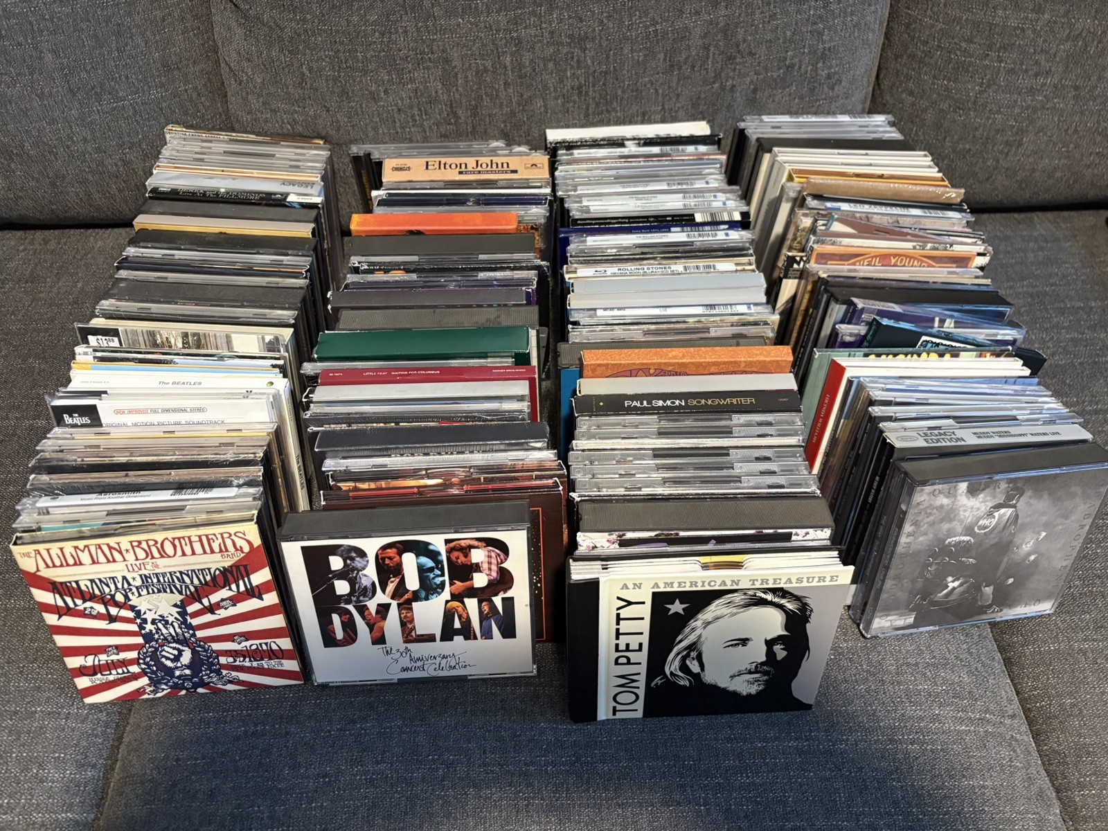 Estate Lot 40 Years Music CDs - Classic Rock, Blues, Country - Great Variety 4