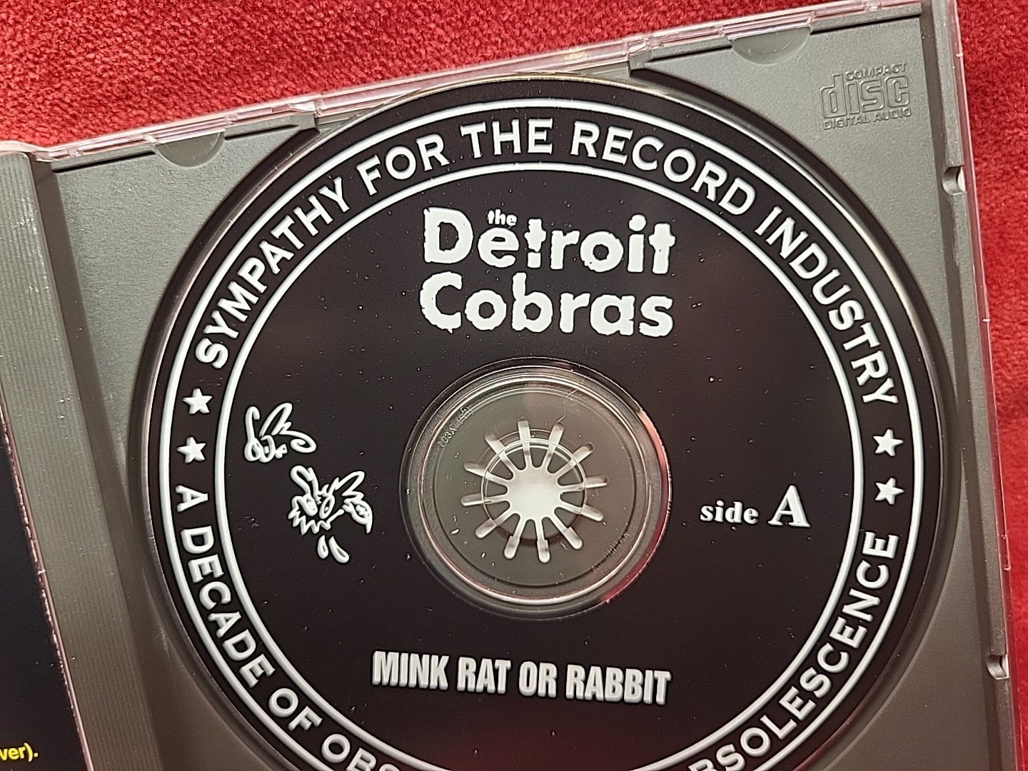 Detroit Cobras - Mink Rat or Rabbit (CD, 1998, Sympathy) SFTRI 525