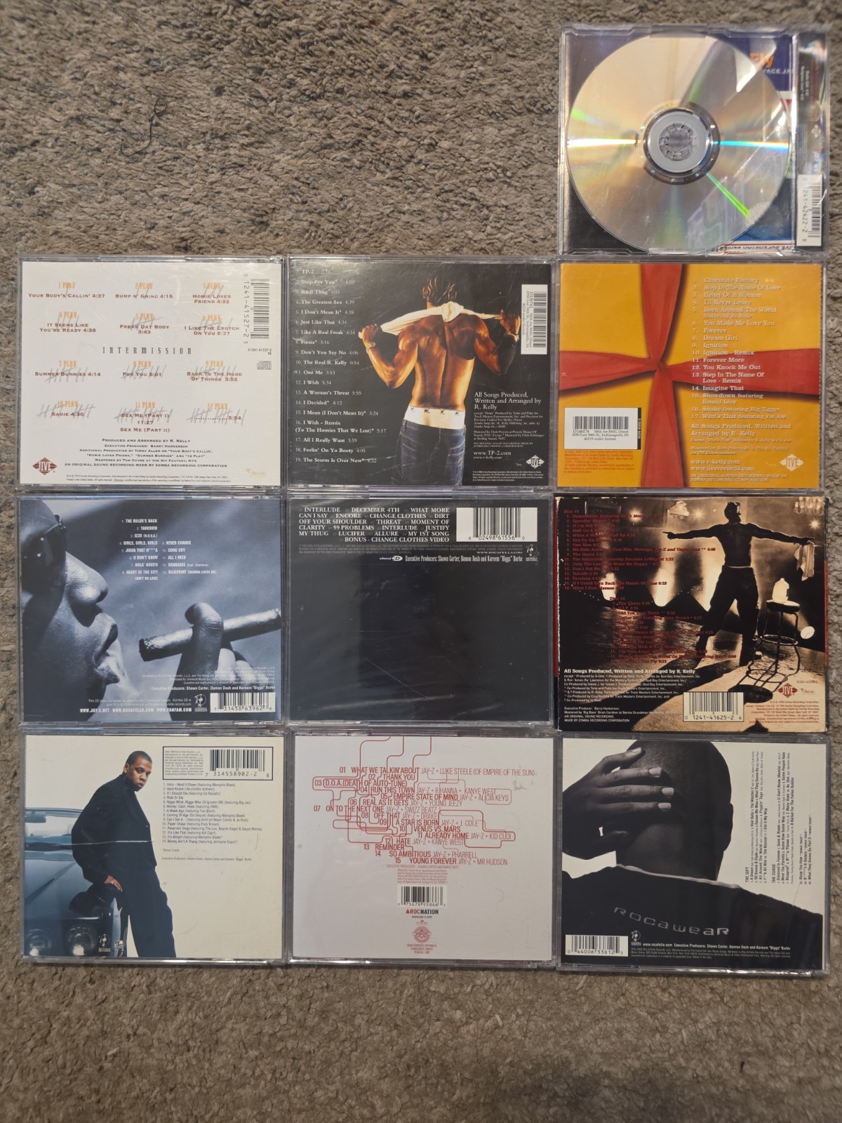 Jay-Z And R. Kelly CDs