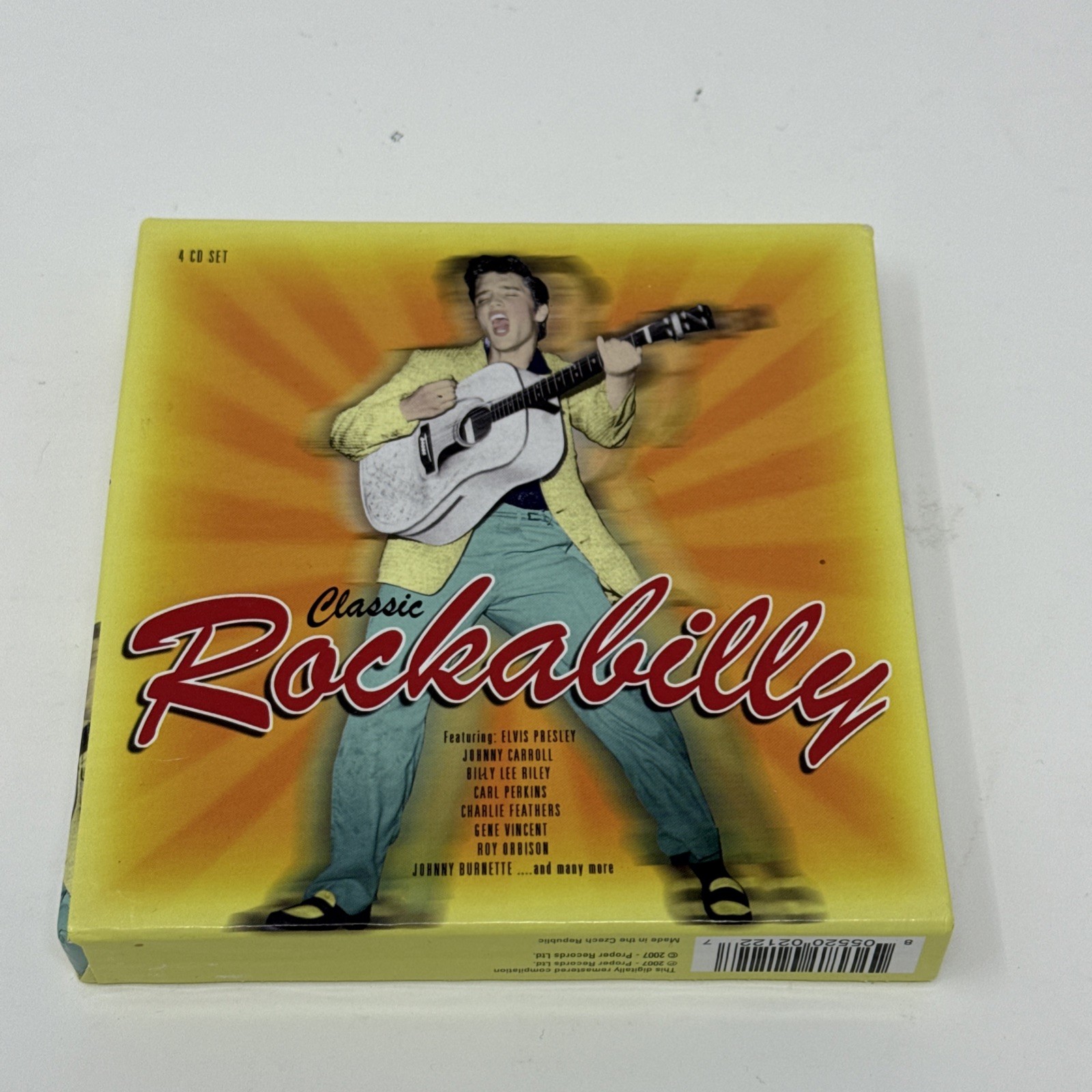 Classic Rockabilly (4 CD Box Set, 2007) UK Import ☆NEAR MINT DISCS☆ with booklet