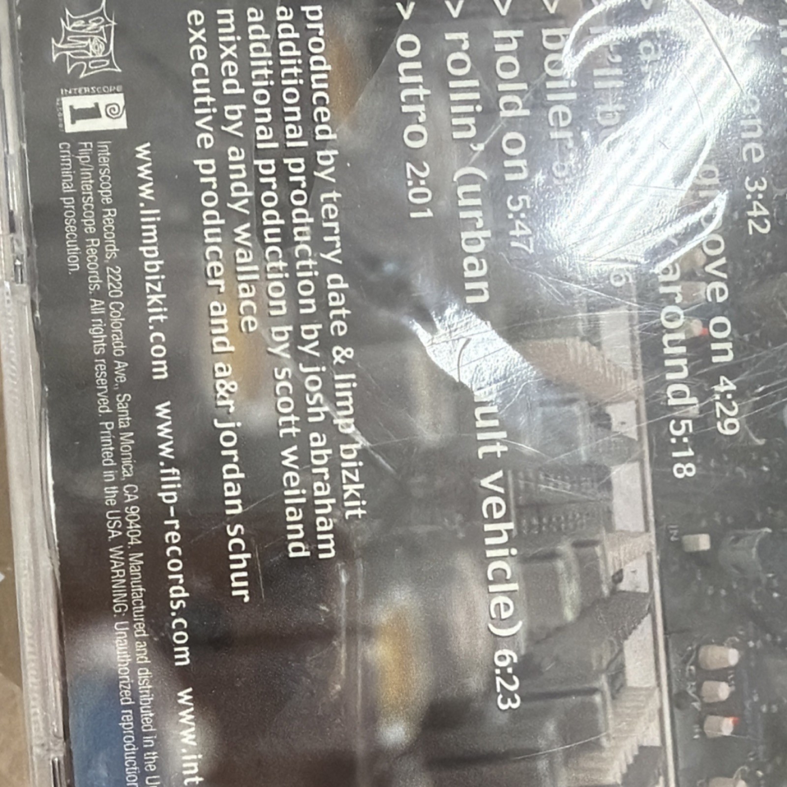 Limp Bizkit Chocolate Starfish CD SEALED Interscope 2000 Bonus PROMO EDITION