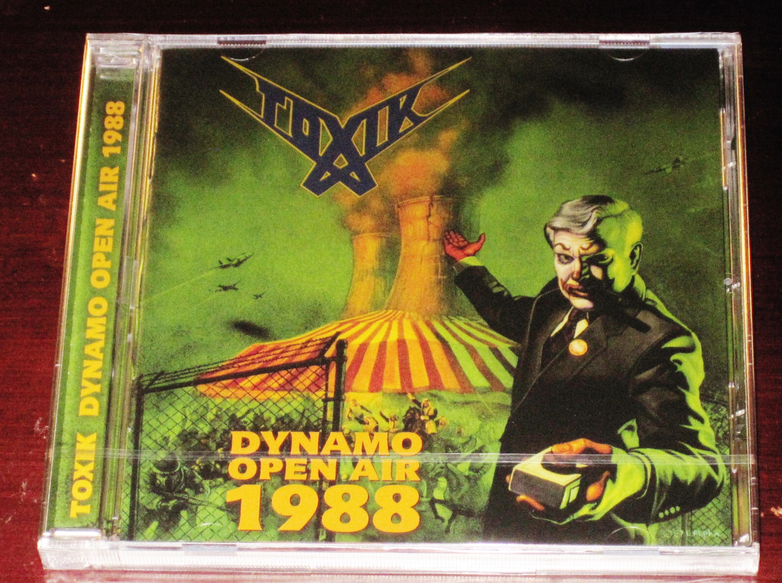 Toxik: Dynamo Open Air 1988 Live CD 2023 Back On Black Records UK BOBV859CD NEW