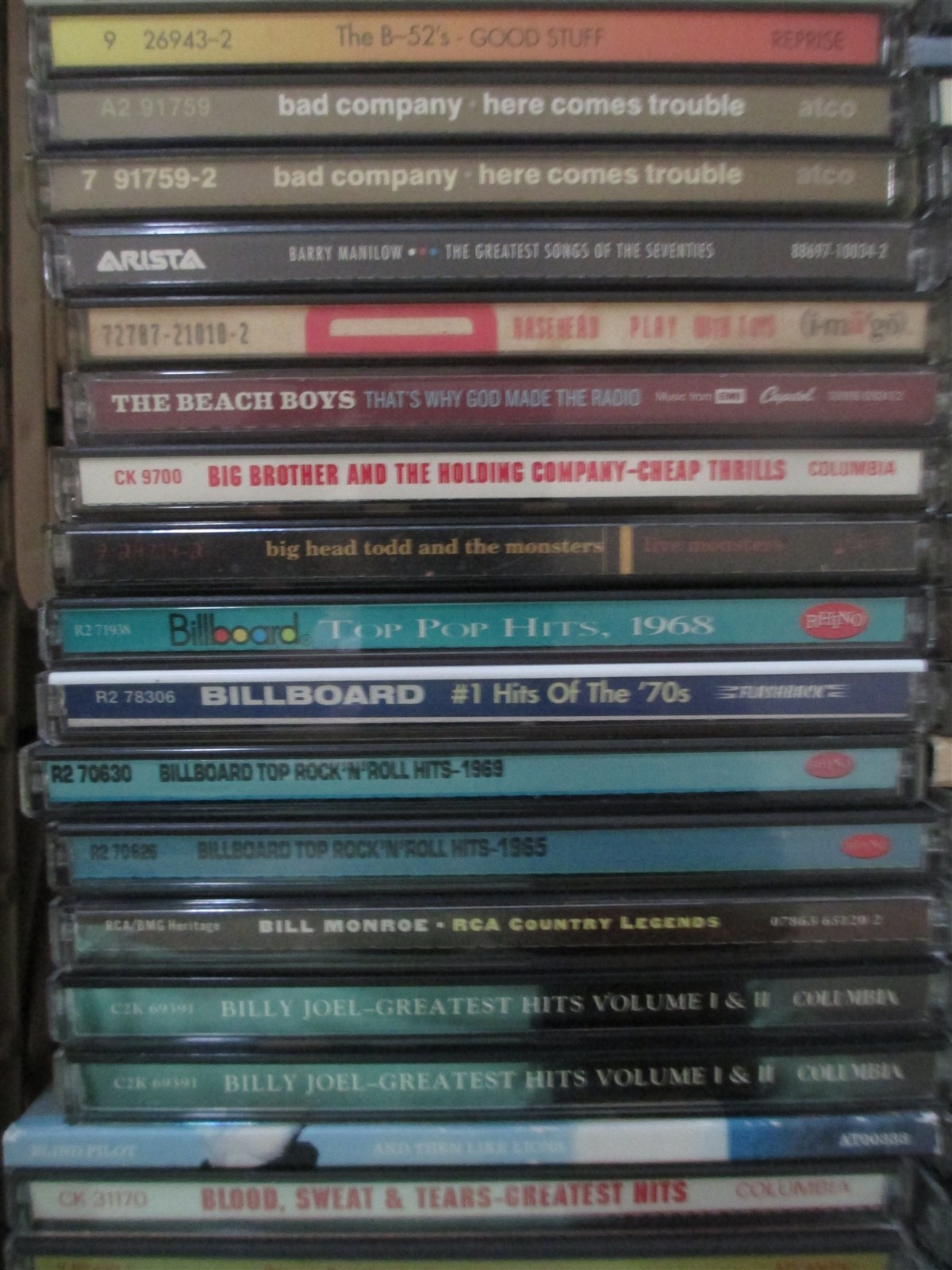 Rock Pop Country cds your choice 6 for $18 FS or $3 ea + flat Shipping