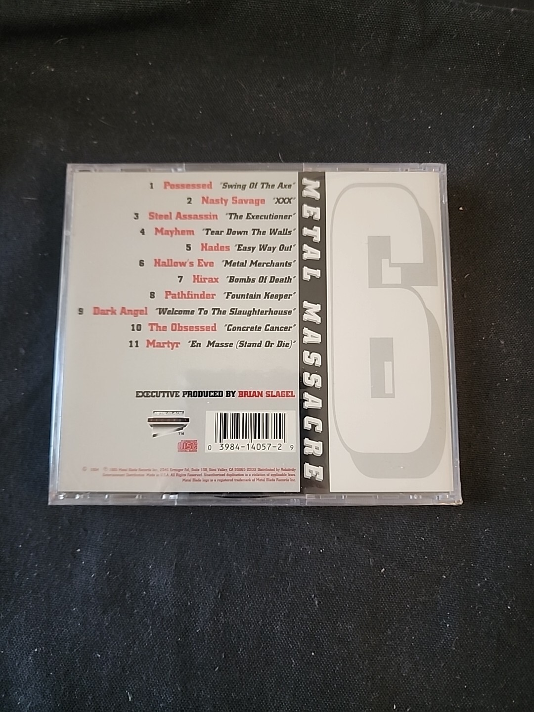 Metal Massacre, Vol. 6 by Various Artists (CD,-1994, Metal Blade)