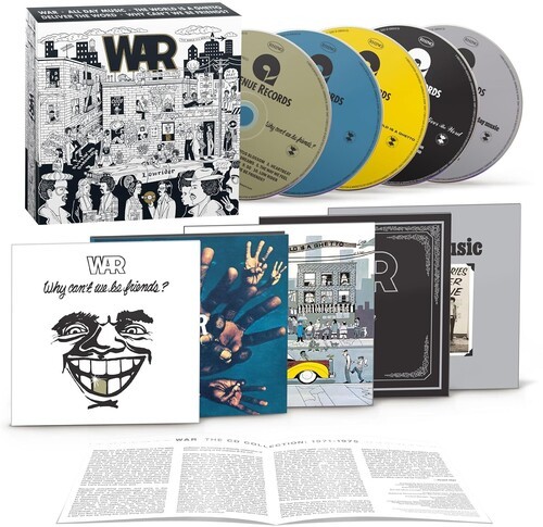 War - The CD Collection 1971-1975 [Used Very Good CD] Boxed Set