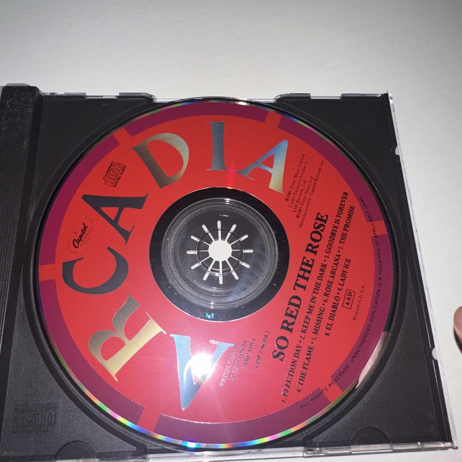 ARCADIA • So Red The Rose ~ Duran Duran