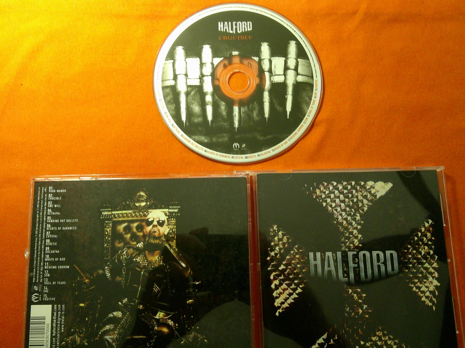 Halford - Crucible (CD 2002 Metal-is Records–BG2 85233 1st Edition US)
