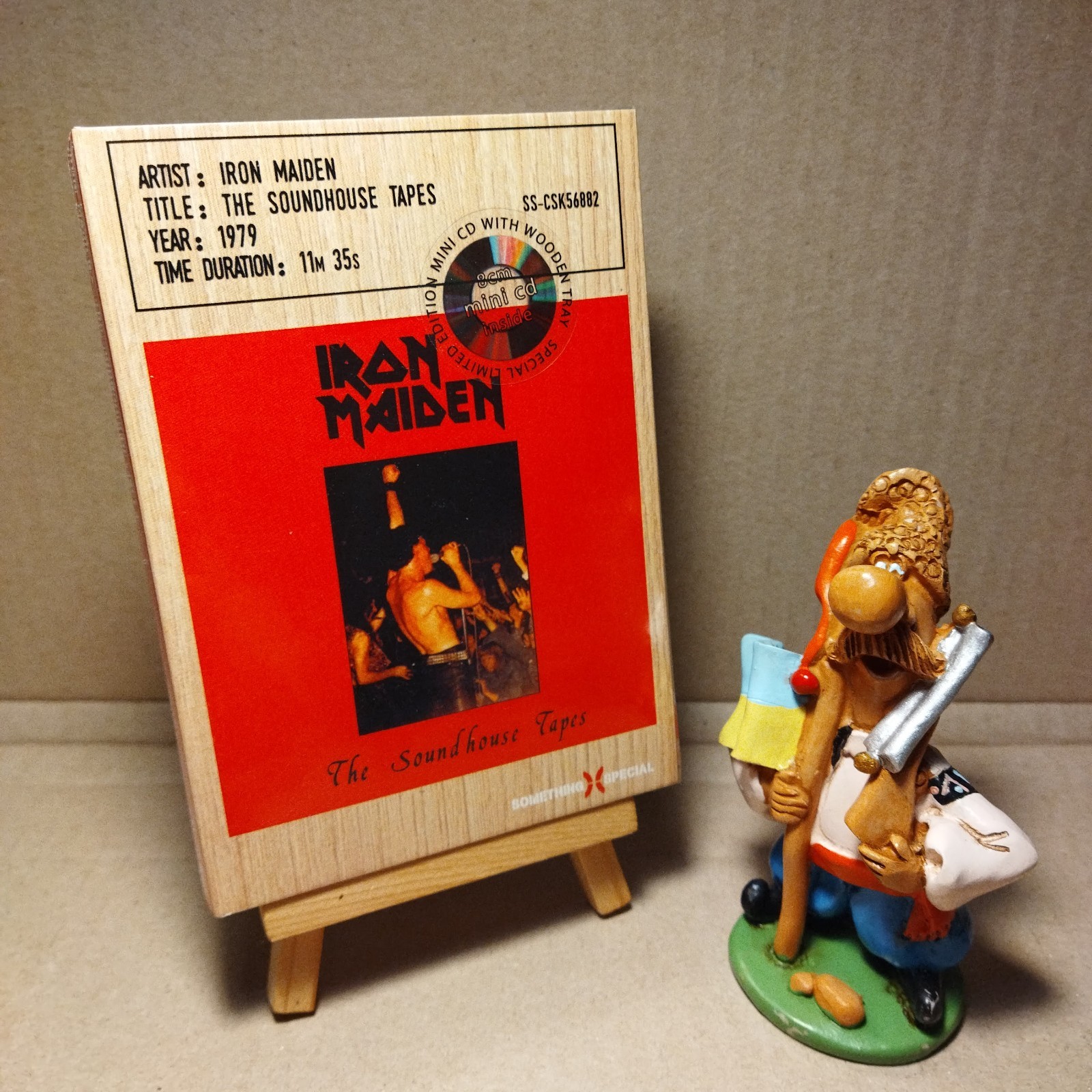Iron Maiden - The Soundhouse Tapes (Wood Box, Mini-CD) SEALED!