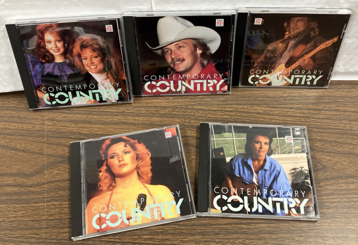 LOT Contemporary Country 19 CD Collection Time Life Music 1970s 1980s Various