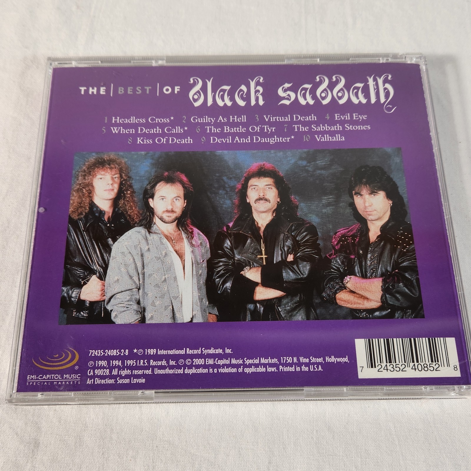 Black Sabbath The Best Of Black Sabbath CD 2000 EMI-Capitol Records FREE Ship