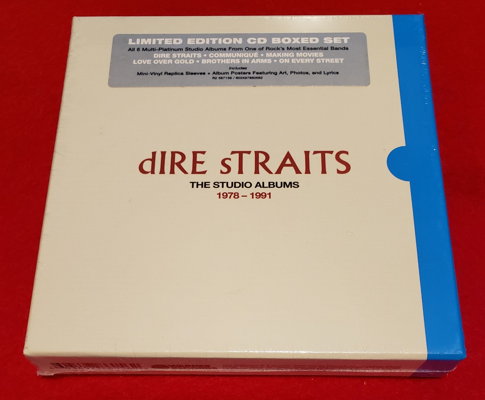 DIRE STRAITS - The Studio Albums 1978-1991 [New CD] Boxed Set