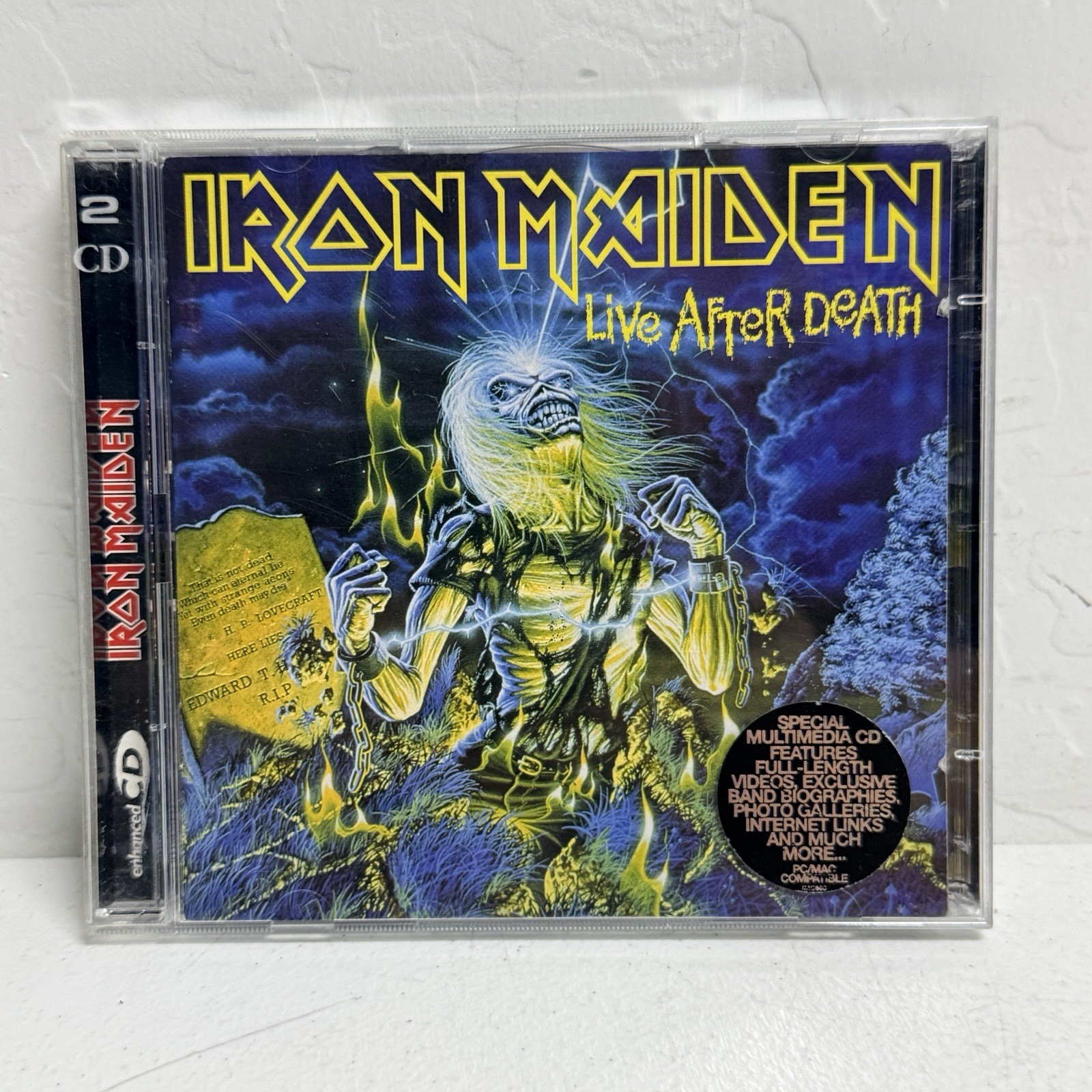 Iron Maiden Live After Death 2 Disc ENHANCED CD