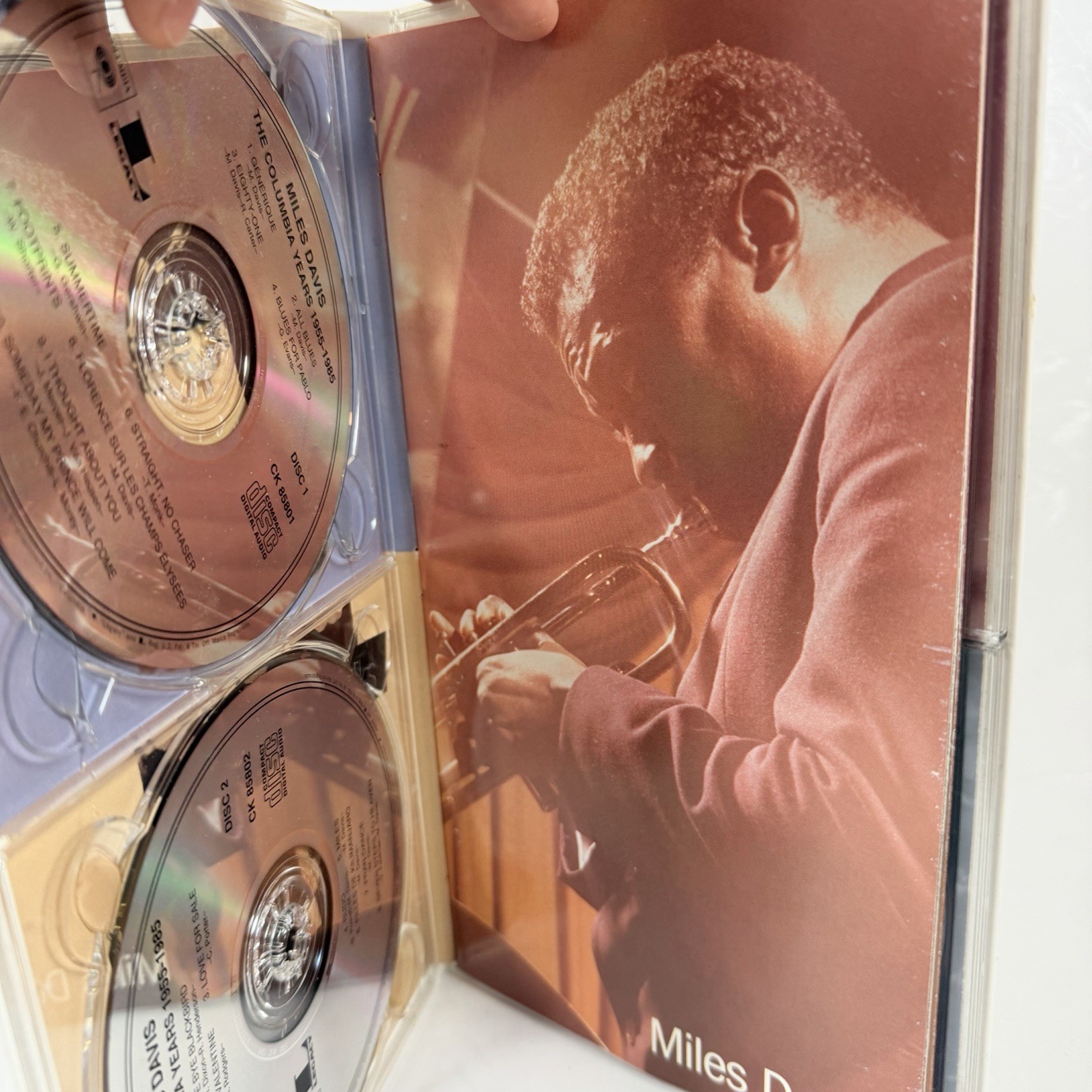 Vintage Miles Davis The Columbia Years 4 Compact Discs Book CDs