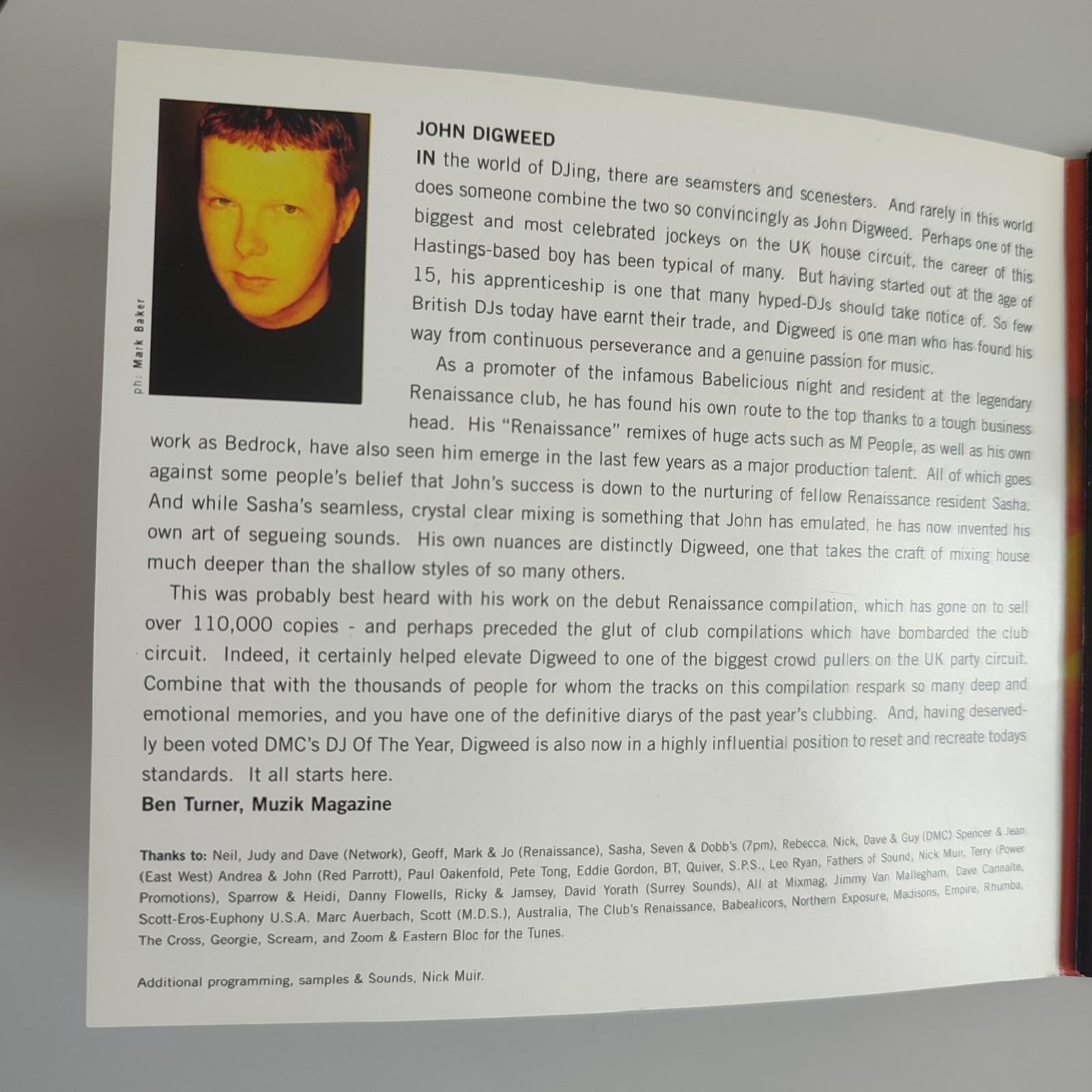 Renaissance The Mix Collection Part 2 CD 3 Disc Box Set Mixed By John Digweed