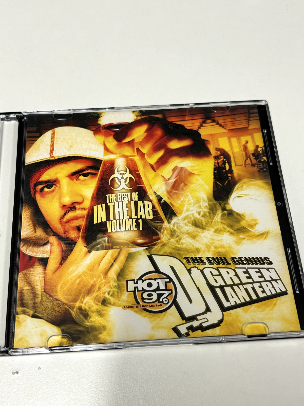 DJ GREEN LANTERN THE BEST OF IN THE LAB VOL.1 NYC PROMO MIXTAPE MIX CD HOT 97