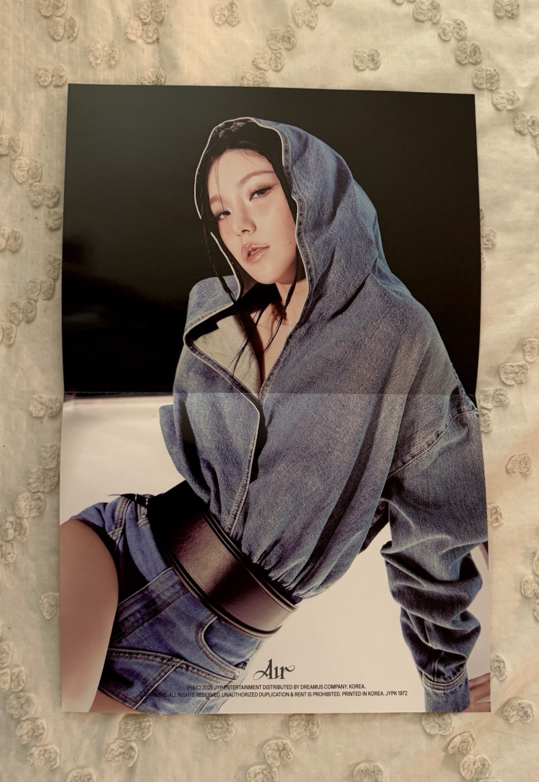 ITZY Yeji Air Solo Album Photobook Ver. B w/ Target Exclusive Photocard, Poster
