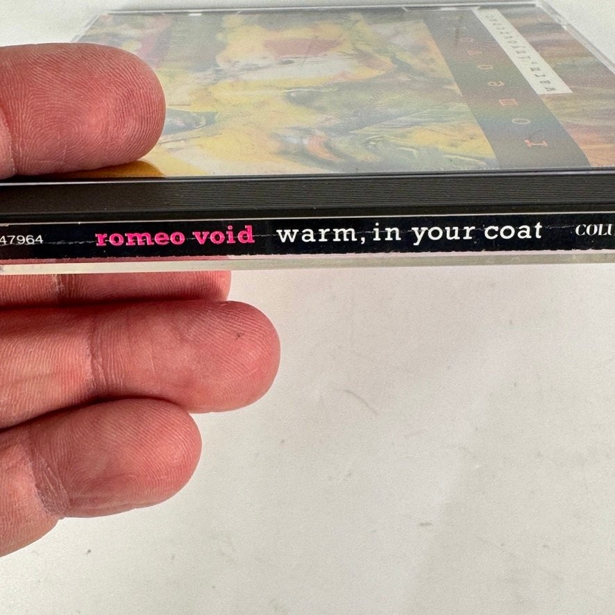 Romeo Void – Warm, In Your Coat CD 1991 Post-Punk New Wave Columbia Legacy