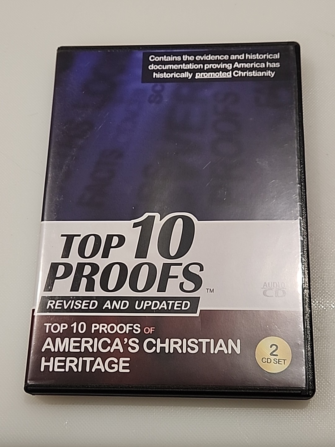 Top 10 Proofs America's Christian Heritage- CD Like New