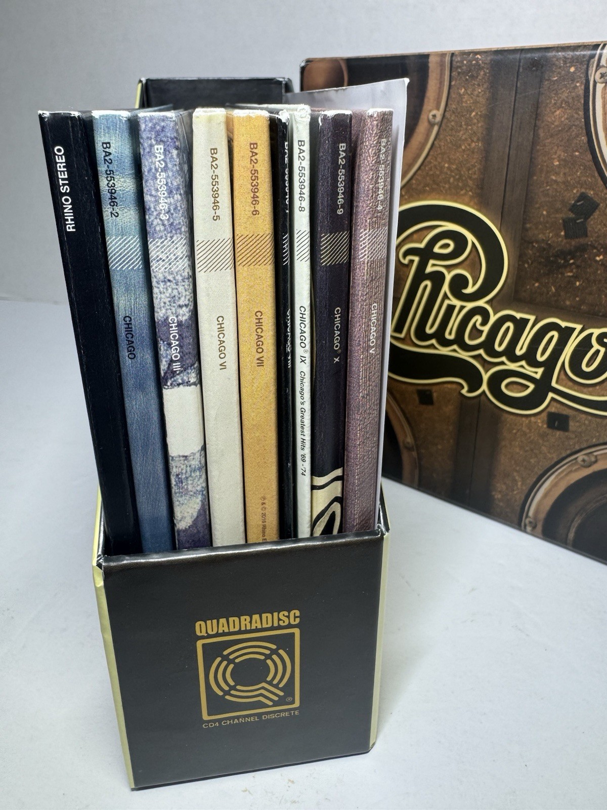 Chicago Quadio Box Set - 9 Blu-ray Audio Collection Like New
