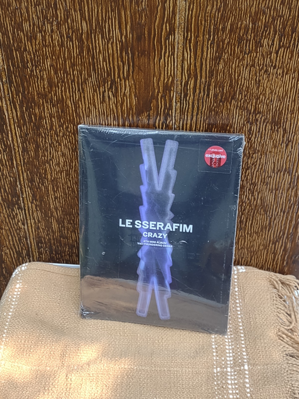 LE SSERAFIM CRAZY- 4th Mini Album Vol. 1 Thundering Cedar Sealed