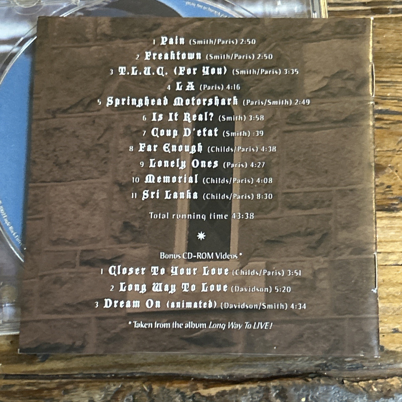 RARE OOP CD Britny Fox Springhead Motorshark Spitfire Records 2003 Bonus Videos