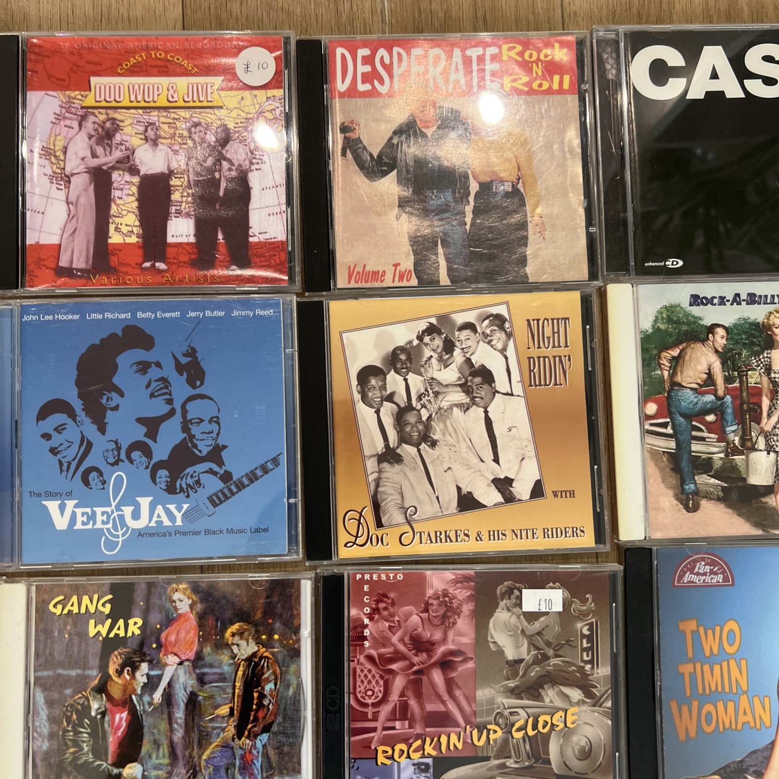 Rockabilly CD Collection Set Of 20 Good Condition Some Of Them Are RARE Set 6