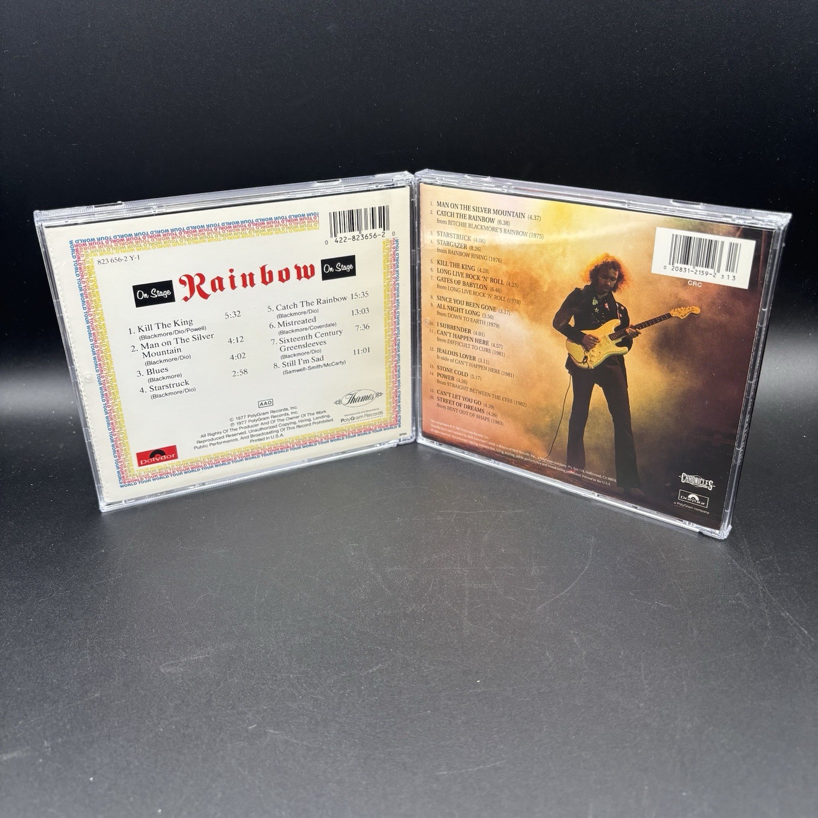 Rainbow Ritchie Blackmore CD Lot of 10 Great Collection Titles Listed in Details