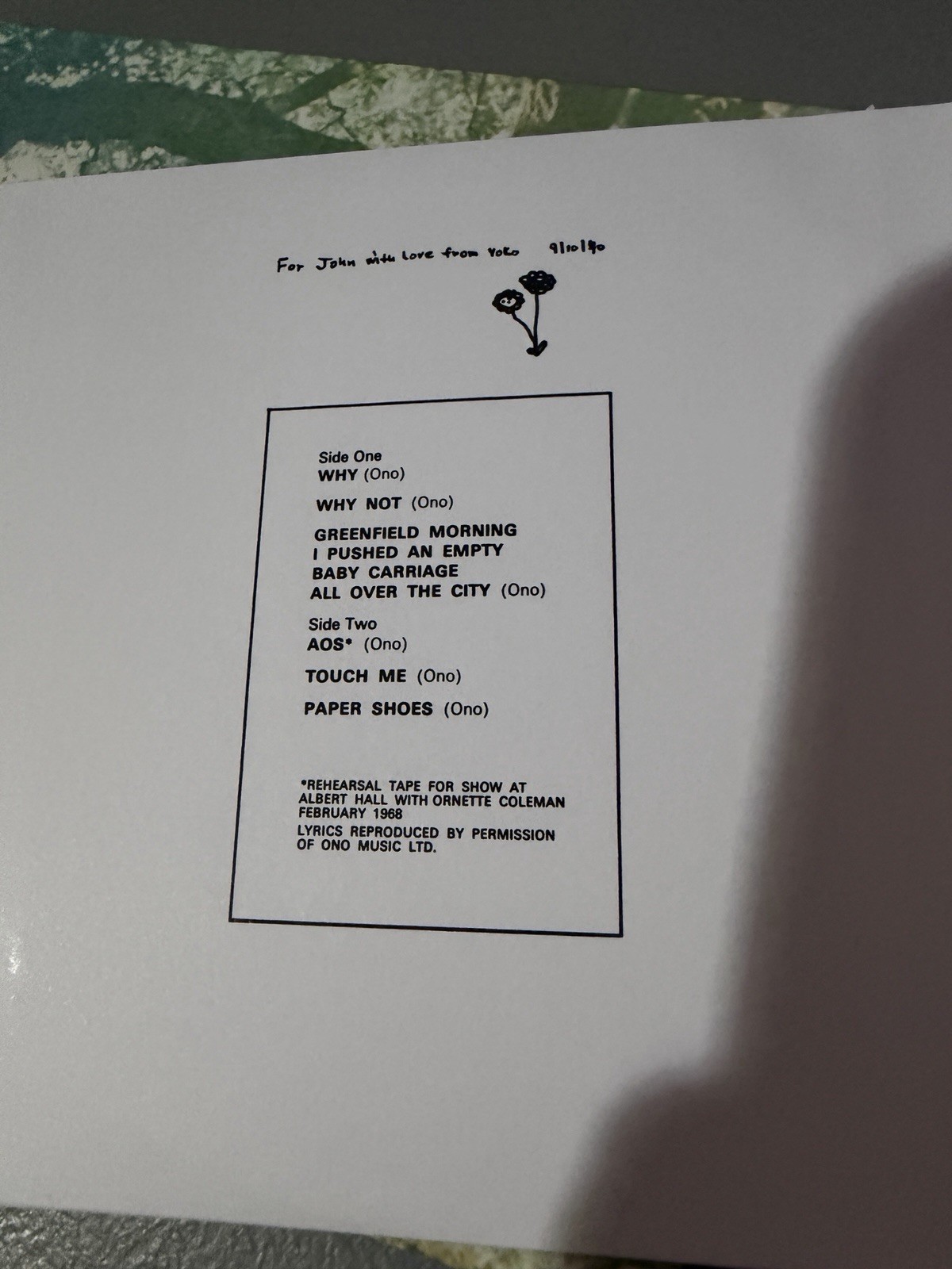 Yoko Ono - Plastic Ono Band (1970) CD 2016 Remaster Secretly Canadian