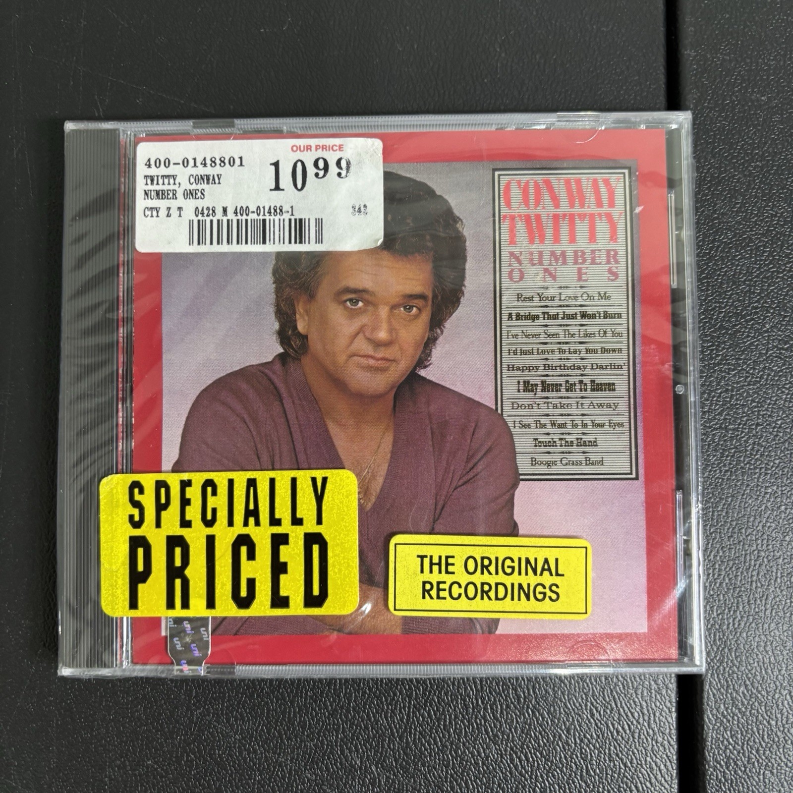 Conway Twitty 5 CD Lot The Legendary-Sings Elvis-Number Ones-New & Sealed