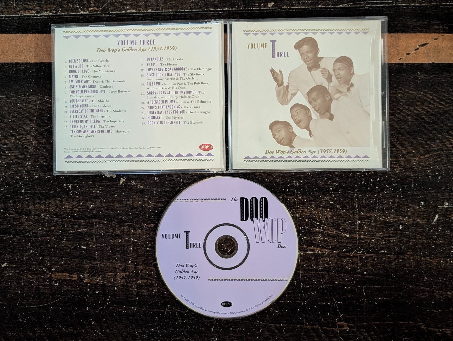 Various - Doo Wop's Golden Age (1957-1959) Vol. 3 CD 1993 Rhino R&B