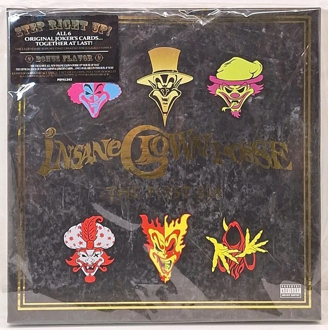 Insane Clown Posse The First Six CD Box Set [Like NEW] Mint Condition OOP