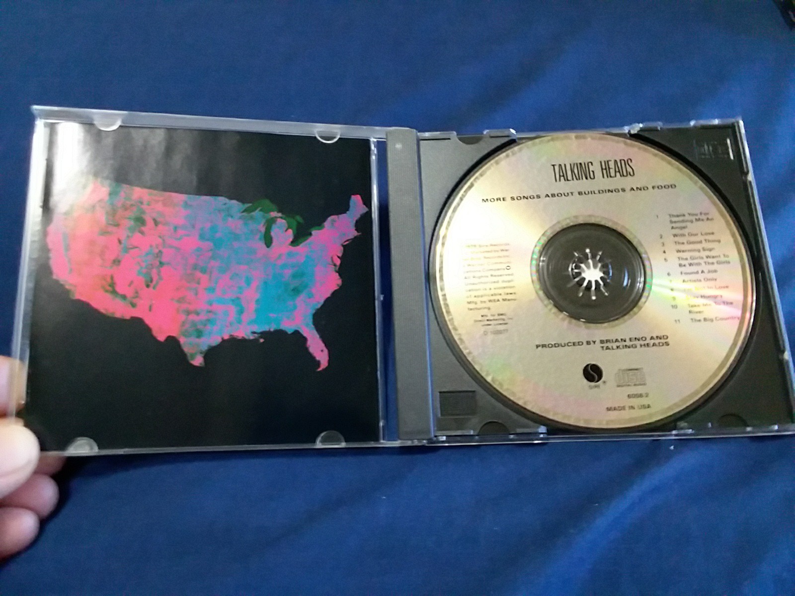 Talking Heads - More Songs About Buildings And Food CD NICE CONDITION