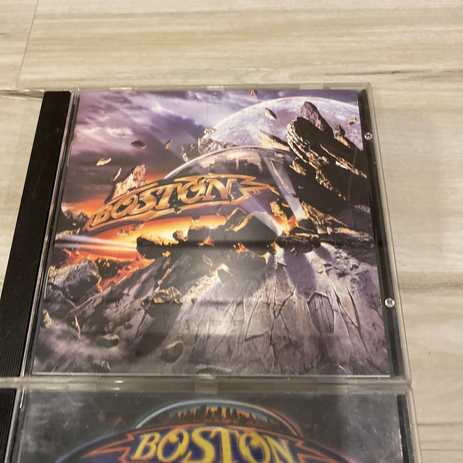 Boston 2 CD LOT - Walk On & Self Titled 70s ROCK