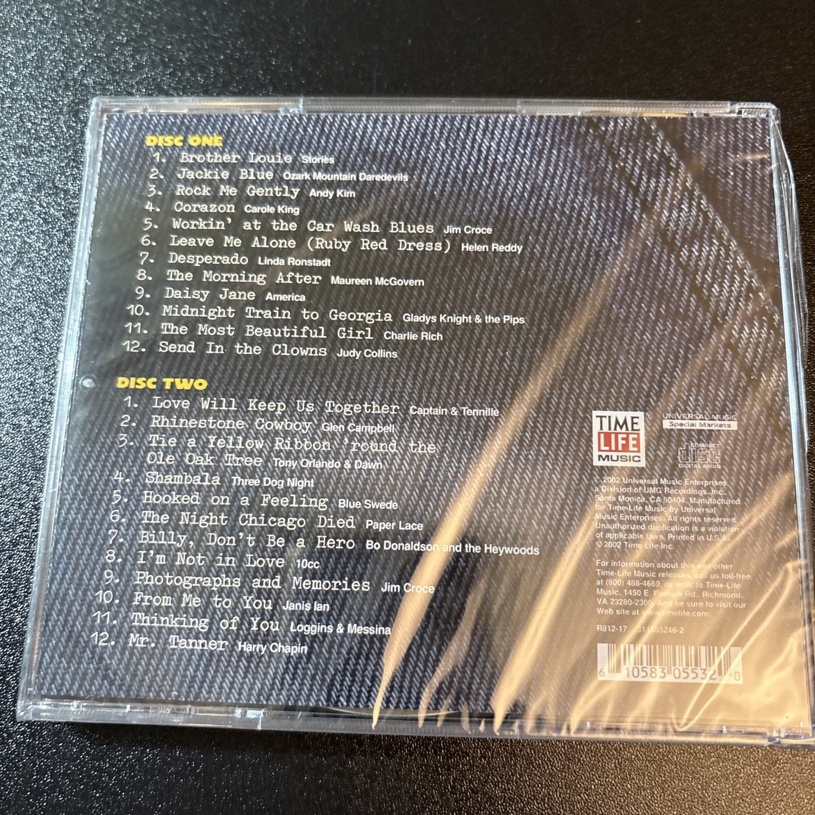 TimeLife Singers & SongWriters 10 CD Box Set 1964-69, 69-72, 72-73, 73-75, 78-79