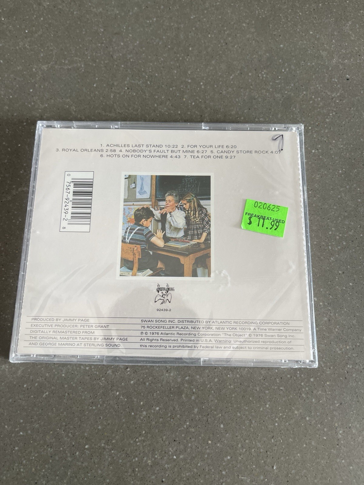 Presence by Led Zeppelin (CD, Swan Song) Remastered Sealed New